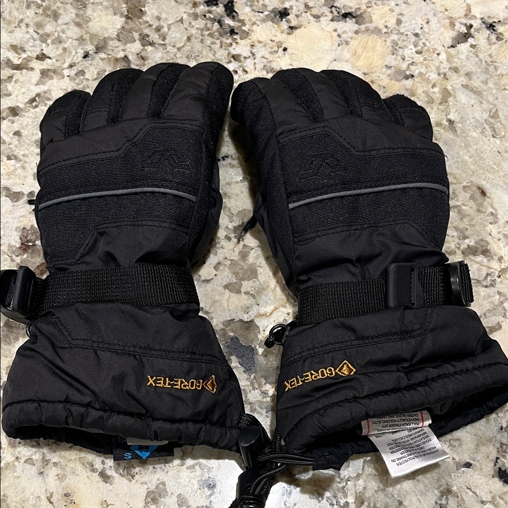 Gordini w/Gore-Tex Black kids Insulated Gloves